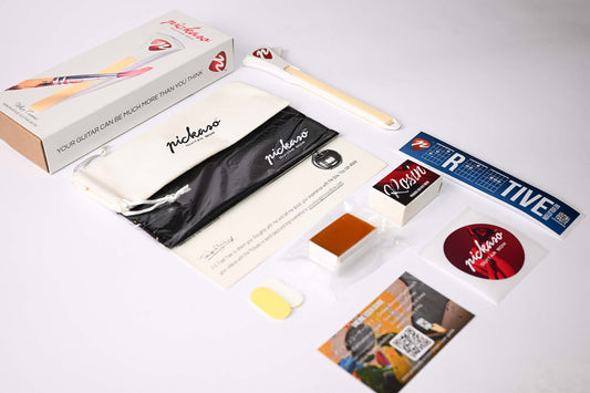 Pickaso Guitar Bow ® White Canvas