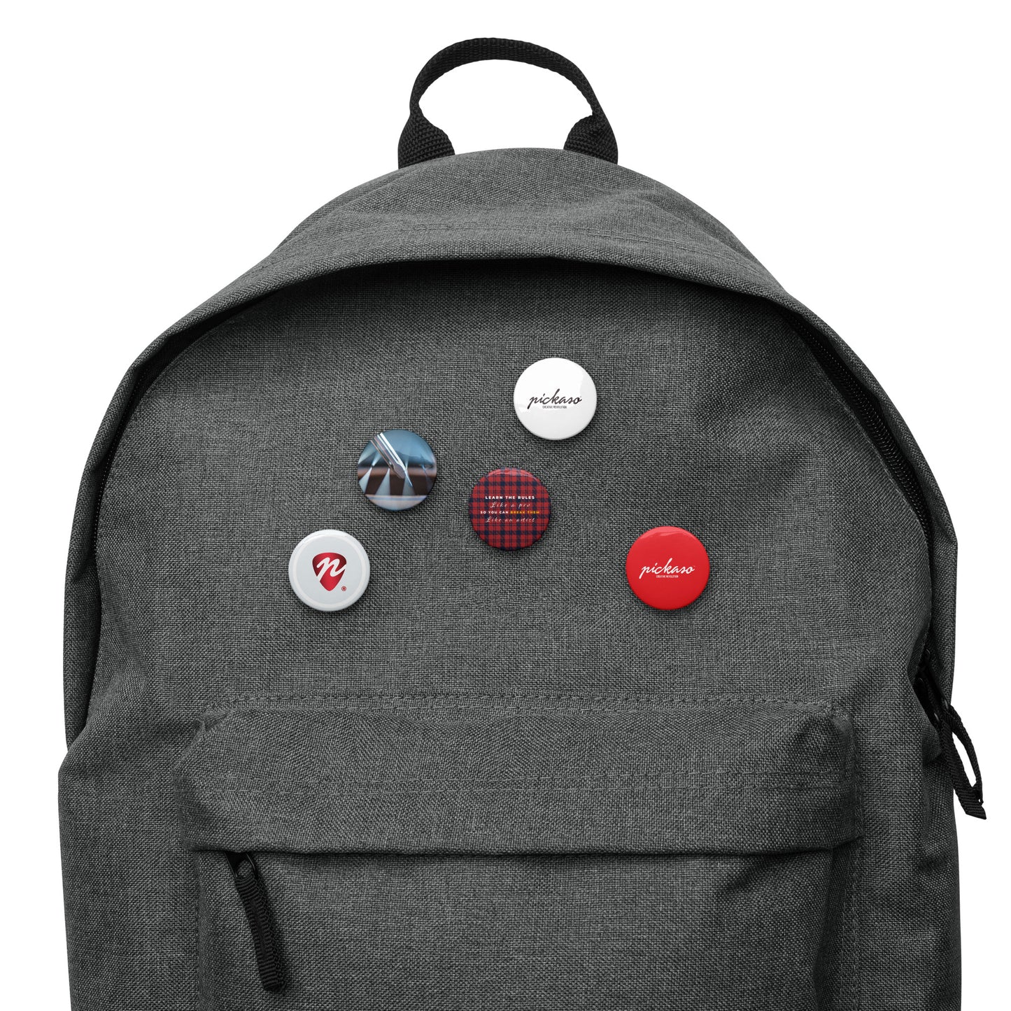 Set of Pickaso Pin Buttons