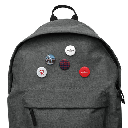 Set of Pickaso Pin Buttons